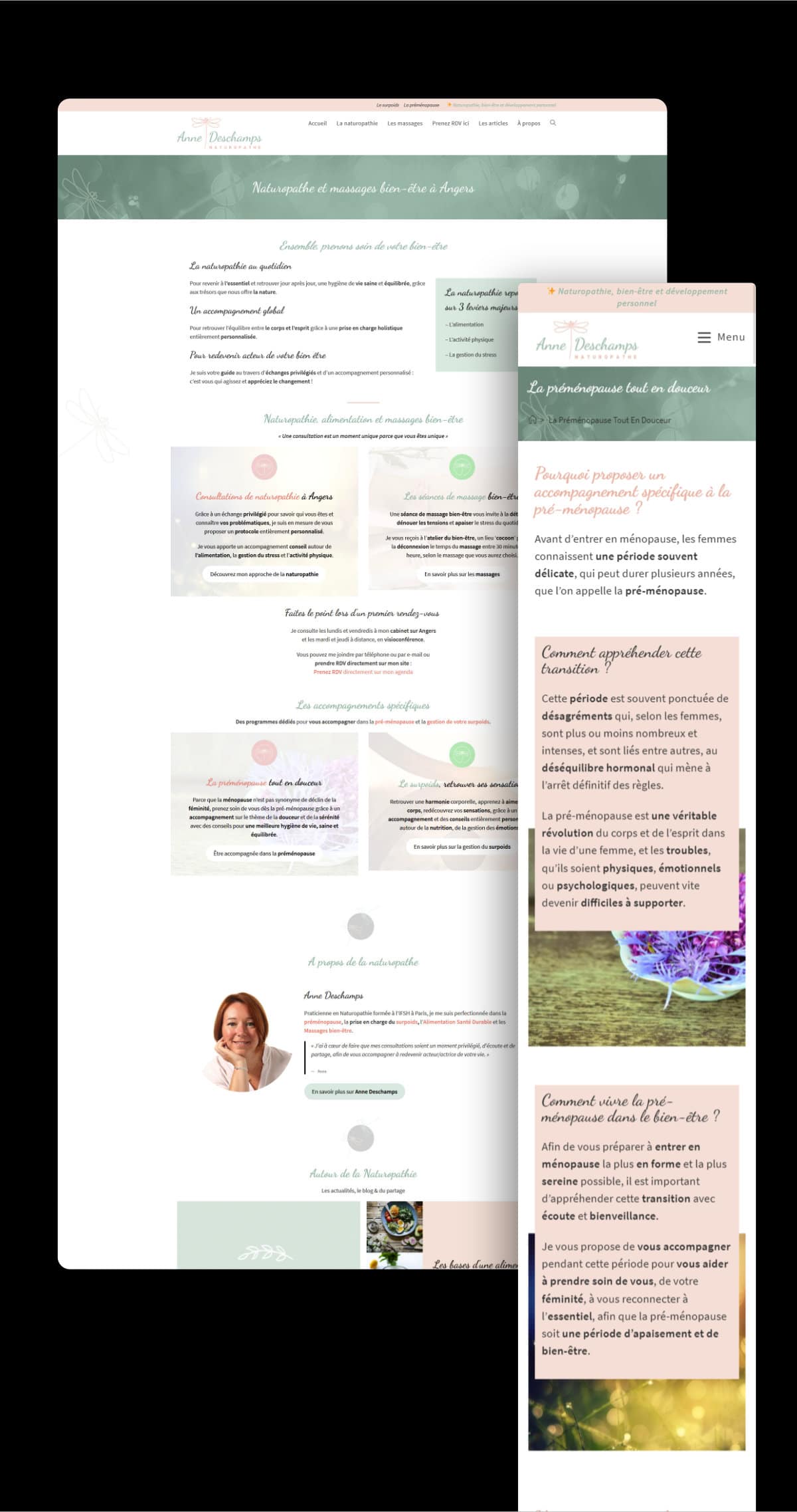 You are currently viewing Site web Anne Deschamps, naturopathe